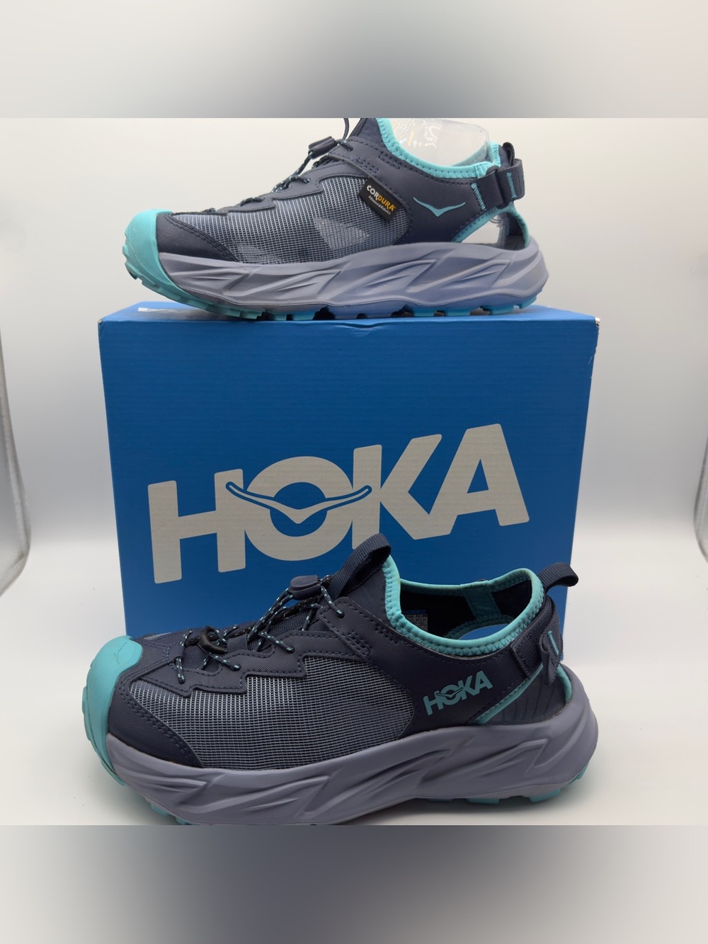 HOKA Hopara 2 Youth 6.5 / Women’s 8 Trail Water Hiking Shoes